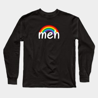 Rainbow Meh Long Sleeve T-Shirt